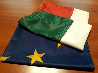 EU & MAGYAR ZÁSZLÓ CSOMAG 70x110 cm - 